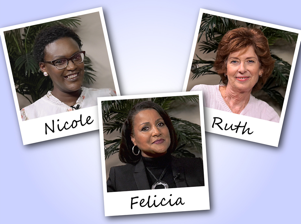 Watch video interviews of patients sharing their experiences with breast cancer